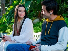 Grote kont, Grote lul, Pijpbeurt, Hondjeshouding, Natuurlijke tieten, Kousen, Tiener, Tieten likken