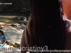 Tetas grandes, Mamada, Morena, Sexo duro, Latina, Estrella porno, Público, Tetas