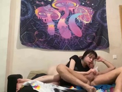 18, 素人, お尻, フェラチオ, チン, エクストリーム, 顔射, 開帳