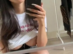 Asiatisch, Arsch, Grosse titten, Schwarz, Natürlichen titten, Muschi, Solo, Titten