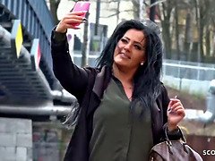 Chubby German Milf Gets Hard Sex