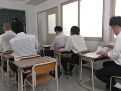 アジア人, カワイイ, チン, 日本人, 淫乱熟女, オマンコ, フェラする, 教師