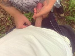 Attrapée, De plein air, Collant, Pov, Public