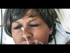 Africain, Amateur, Grosse bite, Noire, Noir ébène, Hard, Réalité, Rugueux