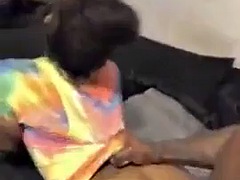 Cute femboy pounding creamy ass