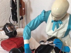 緊縛, フェティッシュ, 淫乱熟女, ゴムタイツ, ティーン