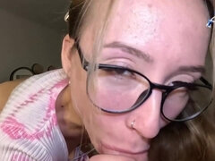 Amateur, Cul, Lunettes, Poilue, Hard, Petite femme, Chatte, Nénés