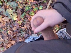 Grote lul, Gevangen, Sperma shot, Duits, Handbeurt, Huisgemaakt, Masturbatie, Buiten