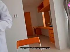 Leie, Braunhaarige, Hundestellung, Handschuhe, Hd, Selbstgemacht, Latex, Pov