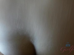 Bikini, Noire, Bottes, Béant, Petite amie, Piercing, Rasée, Nénés