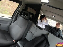 デカパイ, フェラチオ, 巨乳な, 車, チェコ, 女, ハードコア, オッパイの