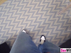 Big bust Spic young girl stepsis lets perv hump