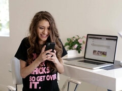 美女, デカ尻, 茶髪の, 巨乳な, 指いじり, レズビアン, 自然山雀, オマンコ