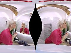 Tridimensionnel, Nana, Gros seins, Blonde, Branlette thaïlandaise, Masturbation, Solo, Nénés