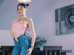 18, 茶髪の, 女, Hd, 下着, オナニー, オーガズム, ポルノスター