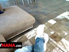 Большая жопа, Большие сиськи, Минет, Постарше, Милф, Обвисшие сиськи, Кричащие, Втроем