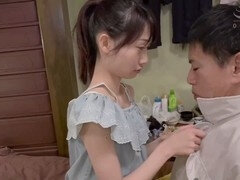 アジア人, フェラチオ, 指いじり, 手コキする, 日本人, 淫乱熟女, 母, ヤリマンの