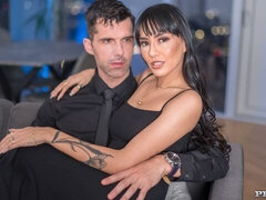 18, デカチン, デカパイ, 茶髪の, バック, 人形, ティーン, オッパイの