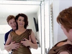 Cumshot, German, Milf, Mom, Pussy, Stepmom