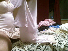 nylon nightie fun