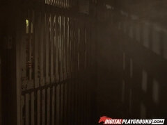 Gros seins, Blonde, Plantureuse, Groupe, Hard, Lesbienne, Masturbation, Orgie