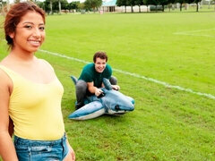 デカチン, ラティーナ, 自然山雀, オマンコ, 剃毛, ガリガリ, ティーン, オッパイの