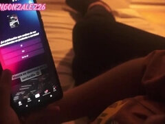 Watching TikTok with My Best Friend Gets Hot Comparing Chubby Girls
