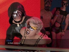 Милые, Из жопы в рот, Минет, Парочка, Игры, Маски, Мастурбация, Вечеринка