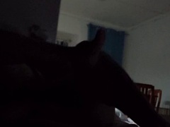 Big breasted tuga moaning with his dick up his ass