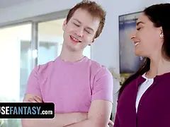 18, 素人, アメリカ人, お尻, デカ尻, フェラチオ, イく瞬間, ハードコア