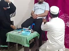 アラブ, 浮気者, 医者, 自家製, 熟年アナル, 母, 妊娠, 息子