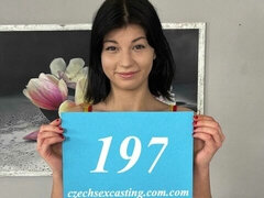 デカチン, フェラチオ, 茶髪の, チェコ, バック, 自然山雀, ガリガリ, ティーン