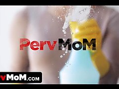 デカパイ, ブロンド, フェラチオ, エロ熟女, イマラチオ, 淫乱熟女, 叫ぶ, 義母