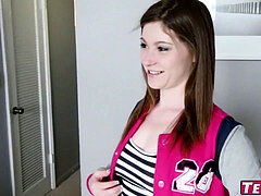 Creampied nubile Terra Cox knows how to inhale yam-sized dick