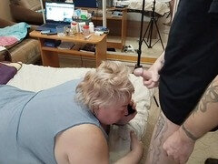 Cumshot, Handjob, Instruction, Mom, Stepmom
