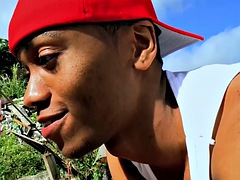 Real black thug fucked by BWC