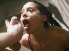 Bondage domination sadisme masochisme, Gros cul, Sucer une bite, Brunette brune, Faciale, Hd, Fille latino, Gicler