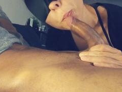Amateur, Verga grande, Negro, Mamada, Semen en la boca, Orgasmo, Chupando
