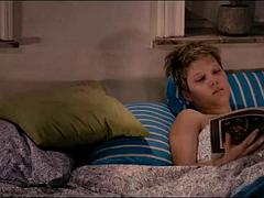 茶髪の, レズビアン, なめる, オナニー, オッパイの