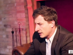 Stella Star's Tattooed Office Interview Ignites Wild Lust