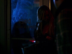 Tussi, Grosser schwanz, Braunhaarige, Gesichtssitzen, Küssen, Lecken, Muschi, Flotter dreier