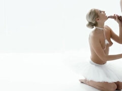 ブロンド, フェラチオ, チェコ, 淫乱熟女