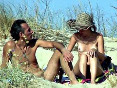 Beach, Couple, Hd, Milf, Nudist, Voyeur, Wife