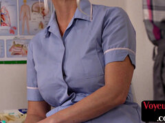 18 jaar, Brits, Sperma shot, Arts, Dominante vrouw, Verpleegster, Tiener, Bekijker