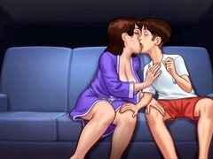 Gros seins, Jeux, Branlette espagnole