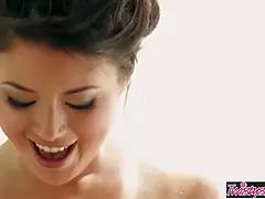 Belleza, Lesbiana, Masaje, Masturbación, Orgasmo, Pequeña, Flaco, Solo