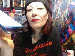 Enthousiasteling, Voeten, Fetisj, Grappig, Gezichtspunt, Realiteit, Tatoeage, Webcamera