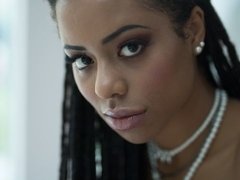 黒人, 巨大, 異人種間, レズビアン, なめる, オナニー, ストリッピング, ティーン