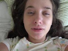 Cul, Sucer une bite, Brunette brune, Pov, Rasée, Maigrichonne, Fumer, Nénés