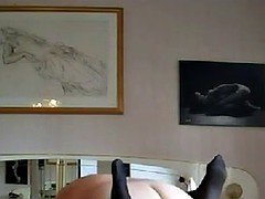 A superhot fuck in mistress bedroom